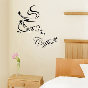 Heart Cafe Sticker