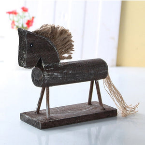 Handmade Wood Horse